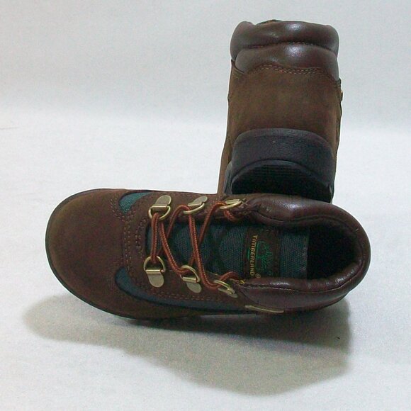 TIMBERLAND 16837 Toddler BrownOliver FIELD BOOT beef &Broccoli water resistant - Picture 4 of 5